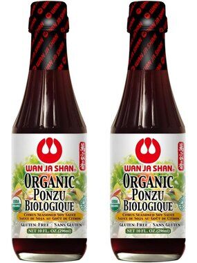 Organic Ponzu Citrus Soy Sauce & Dressing, Gluten-Free, Kosher, 10 oz (2-Pack)
